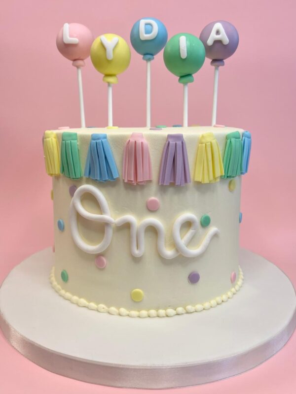 Colorful Balloons and Tassels