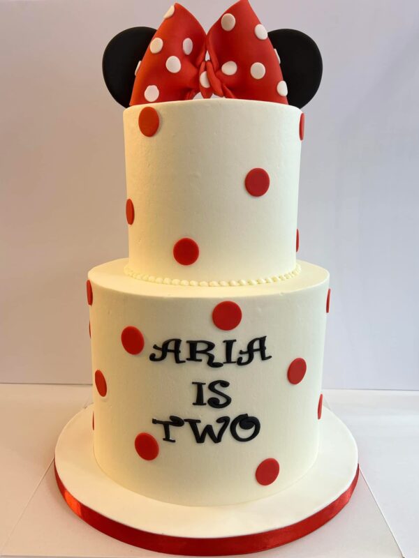 Minnie Mouse #3  2 Tier