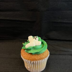 Halloween Vanilla Cupcake