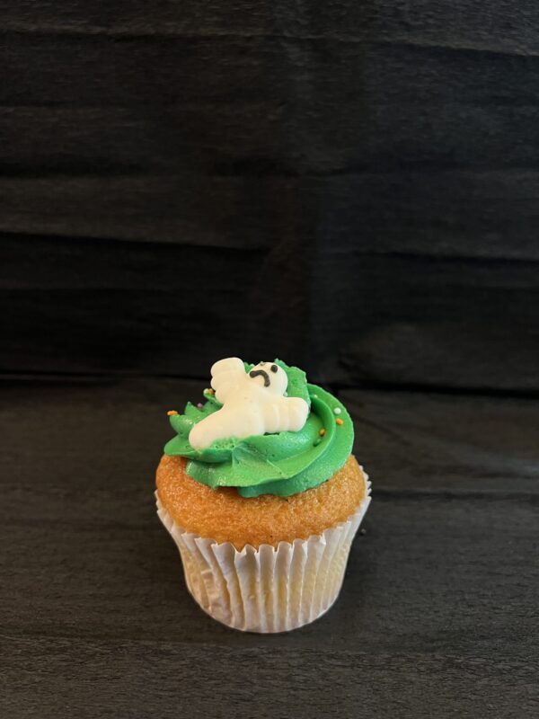 Halloween Vanilla Cupcake