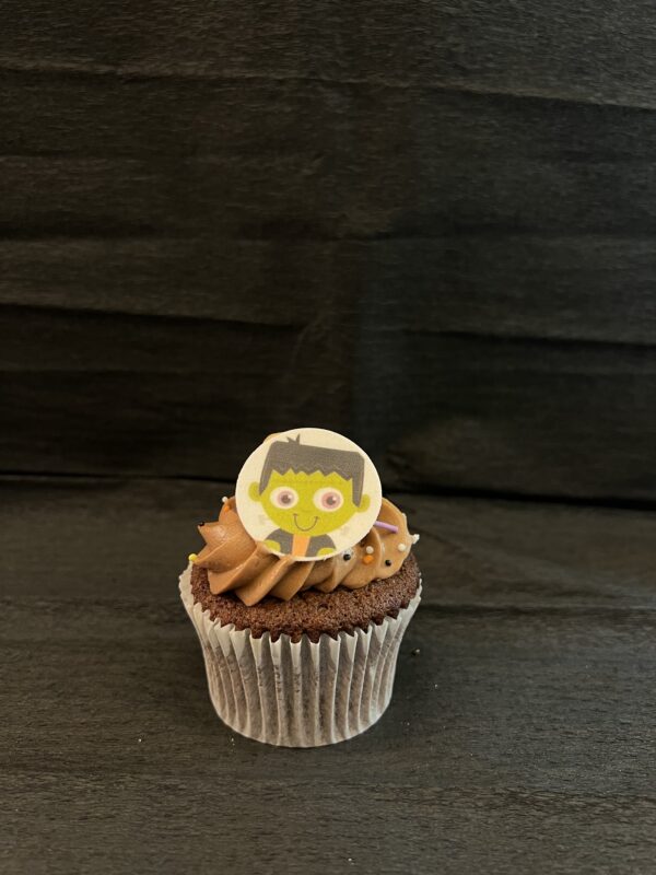 Halloween Nutella Cupcake