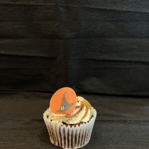 Halloween Pumpkin Spice Latte Cupcake