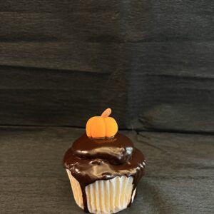 Halloween Boston Cream Cupcake