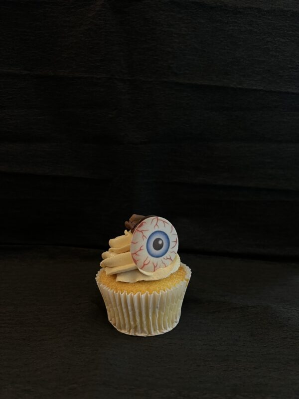 Halloween Vanilla Bueno Cupcake