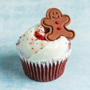 Christmas Red Velvet Cupcake