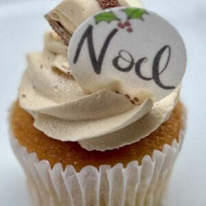 Christmas Vanilla Bueno Cupcake