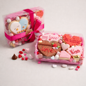 Valentine Gift Box Vanilla & Chocolate Cookies